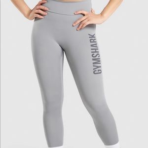 Like new- Smokey grey gymshark GS Power leggings XS
